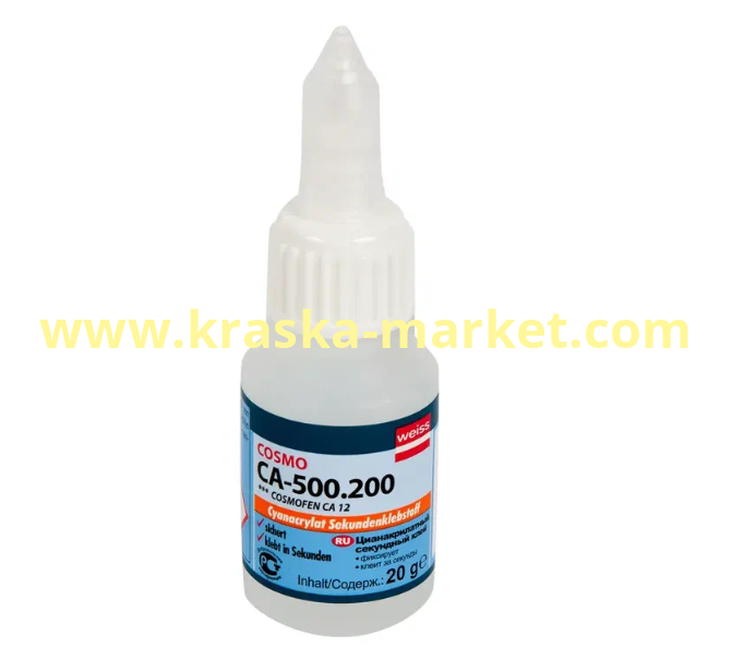 Цианоакрилатный клей COSMOFEN COSMO 20 г CA-500.200 (20). Брэнд: Cosmofen.