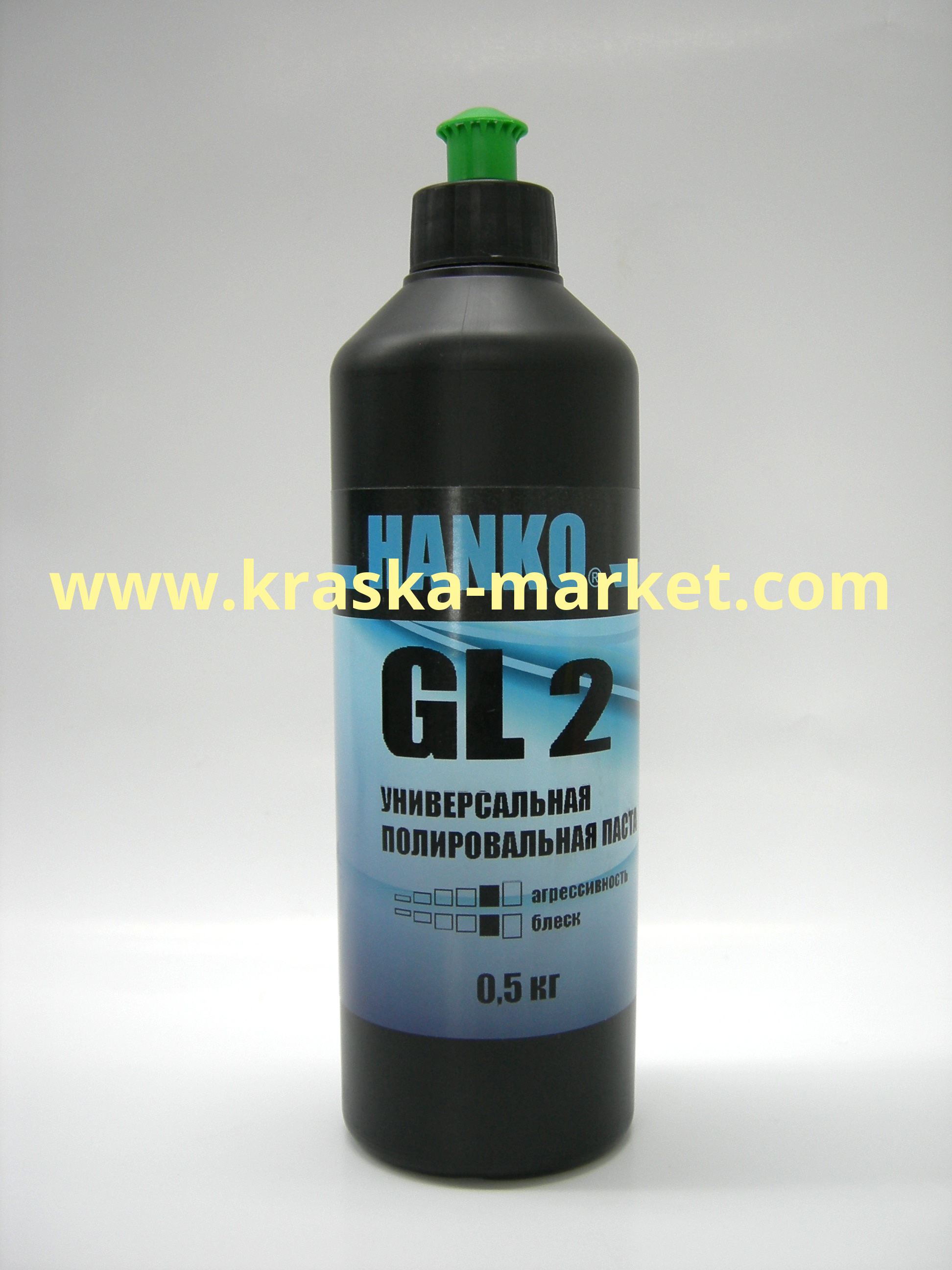 Универсальная полировальная паста GL2. Объем(м3): 0,5кг. Торговая марка: HANKO.