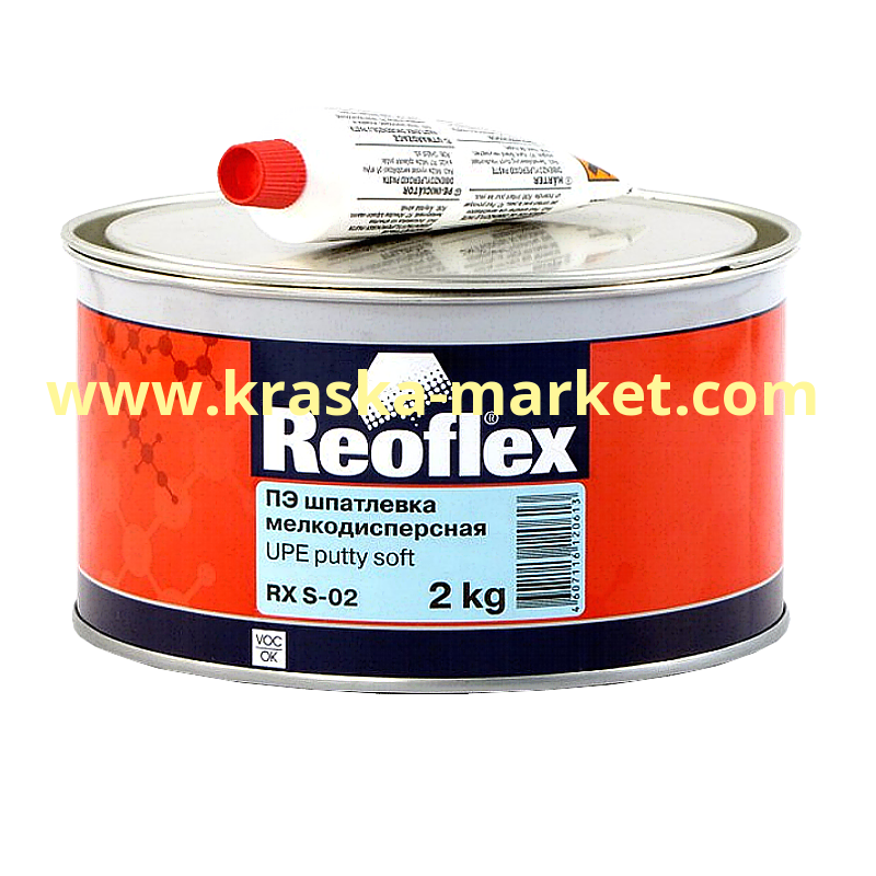 Шпатлевка  мелкодисперсная  Soft. Объем(м3): 2 кг. Производитель: Reoflex.