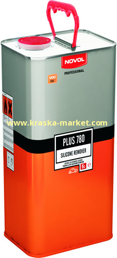 Смывка силикона PLUS 780. Вес(кг): 5,0л. Торговая марка: Новол.