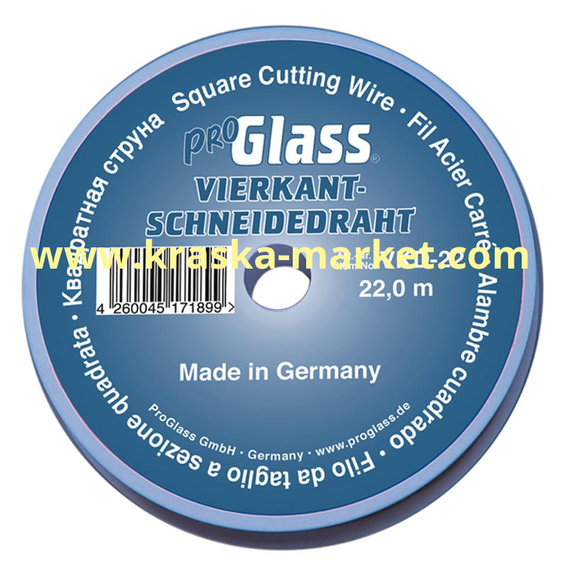 Струна квадратная  сечение 0,6мм х 0,6мм длина 44м  IGLASS