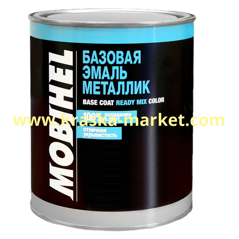Базовая автоэмаль металлик. Цвет: № MERCEDES 761 polar silver. Объем(м3): 1,0кг. Производитель: Mobihel.