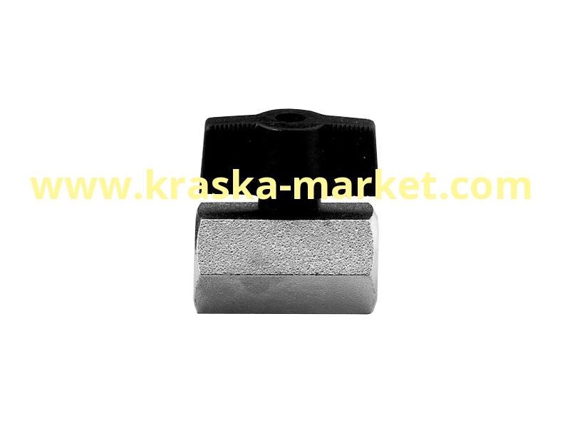 12151 Вентиль шаровый, соединения F1/4" - F1/4", ш