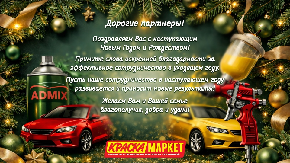 С наступающим Новым Годом и Рождеством!