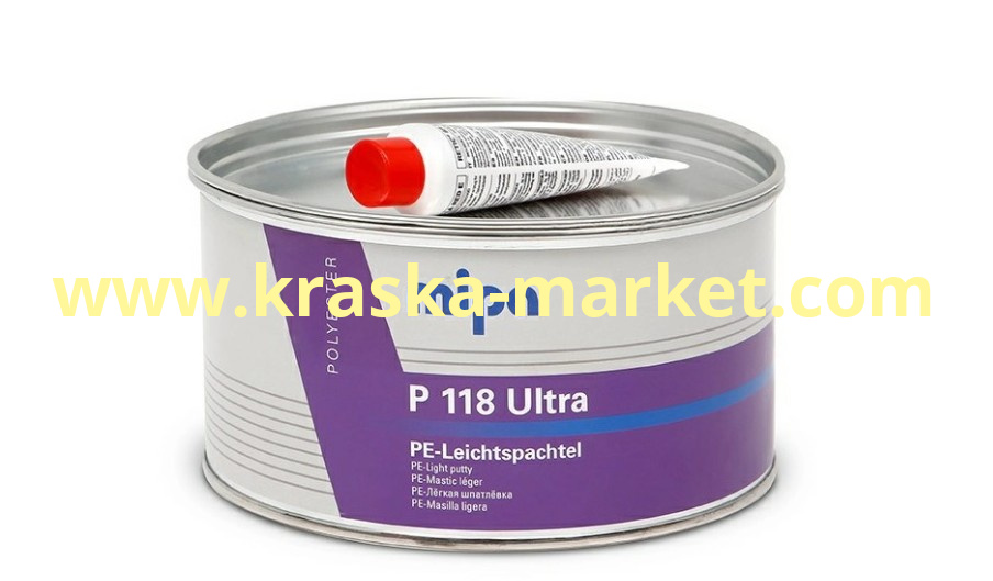Шпатлевка легкая универсальная P 118 Ultra PE-Leichtspachtel. Объем(м3): 1,0л. Артикул: 296010000. Производитель: Mipa.