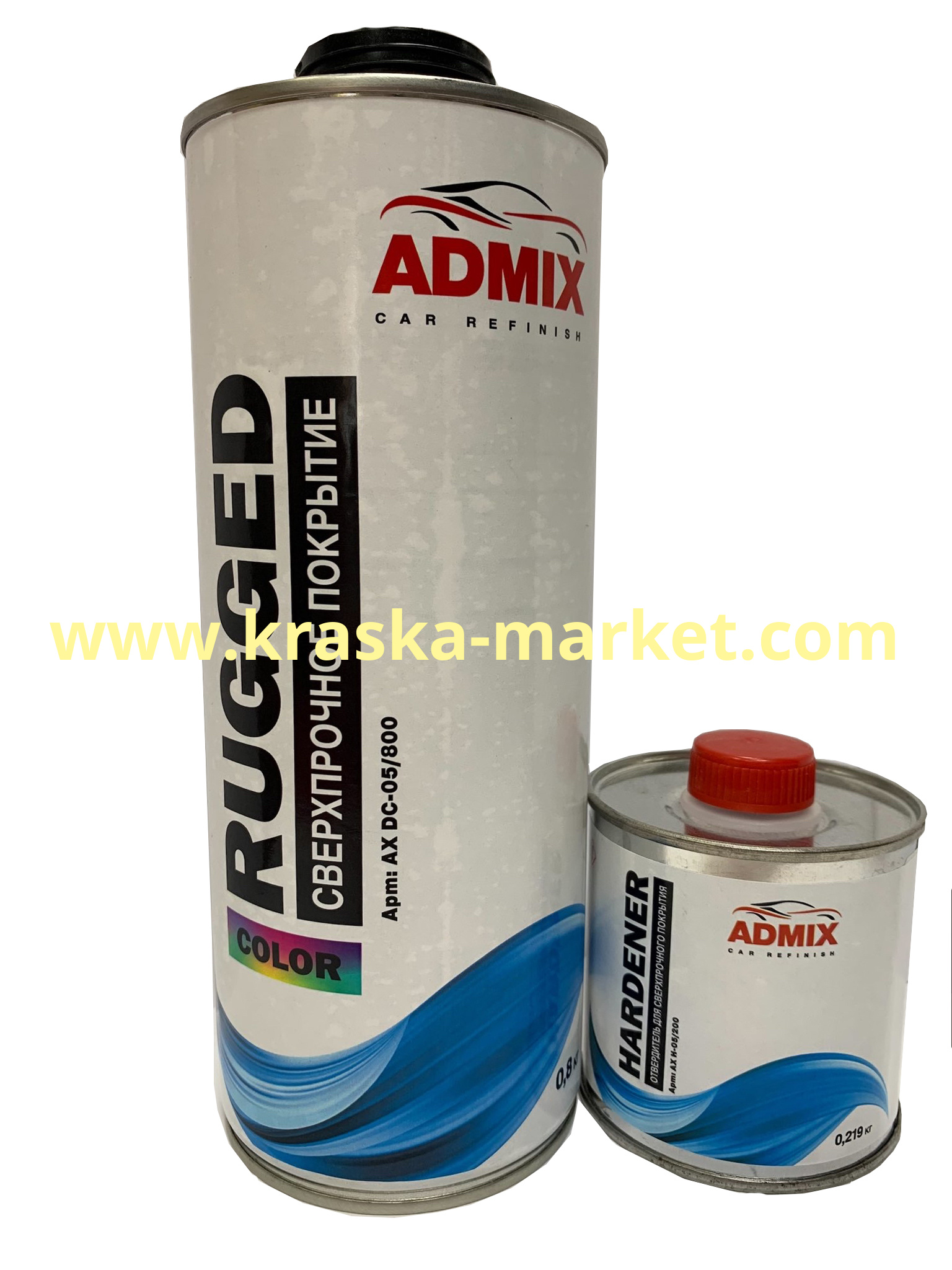 Покрытие ADMIX повышенной прочности. Цвет: черный. Объем(м3): 0,8 + отвердитель 0,219. Торговая марка: ADMIX.