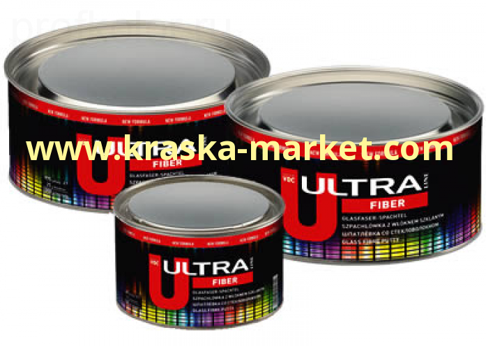 Шпатлевка со стекловолокном ULTRA FIBER. объем: 0,45 кг. Торговая марка: Новол.