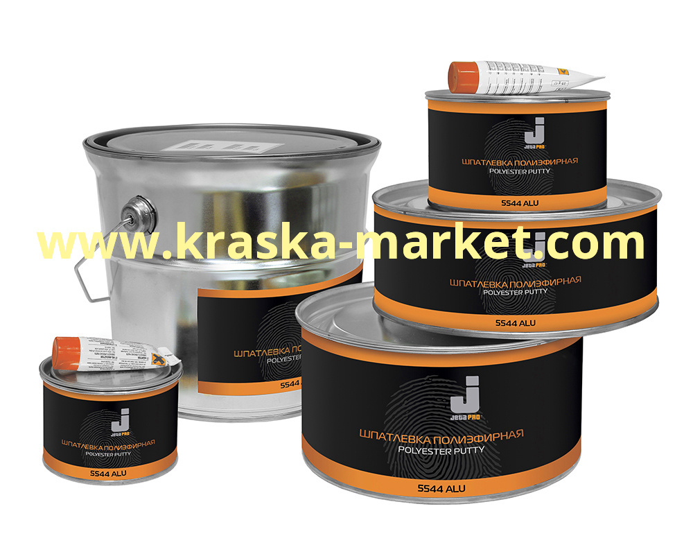 Шпатлёвка Алюминиевая (ALU) 5544. Вес(кг): 1,0кг. Торговая марка: JetaPro.