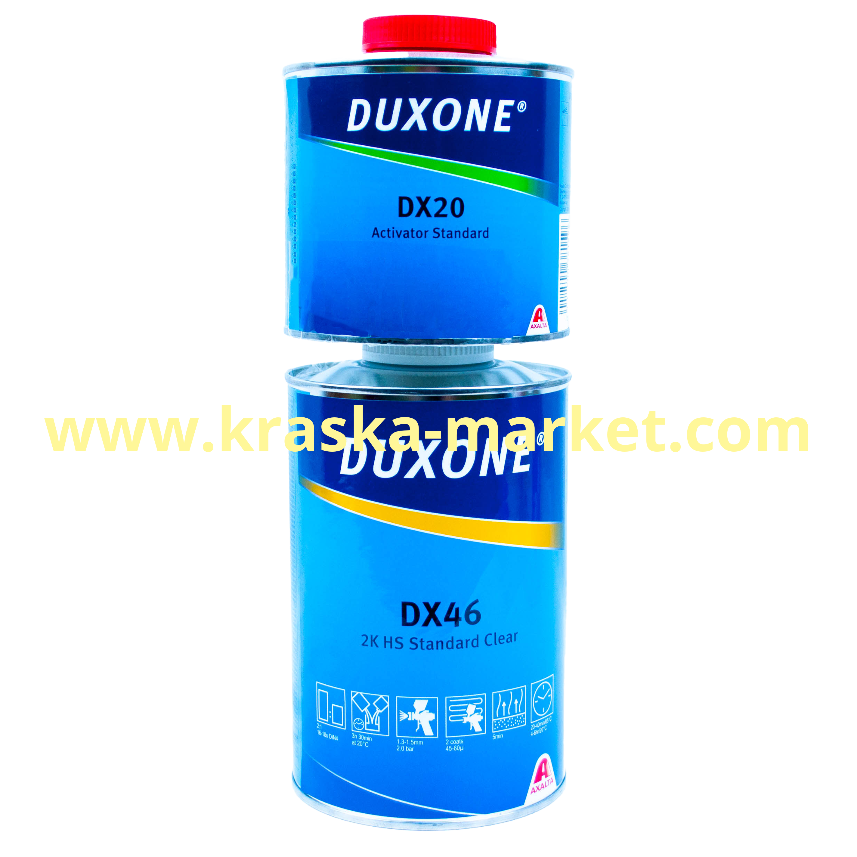 Лак акриловый DX46. Объем(м3): 1,0л+0,5л. Бренд: Duxone.