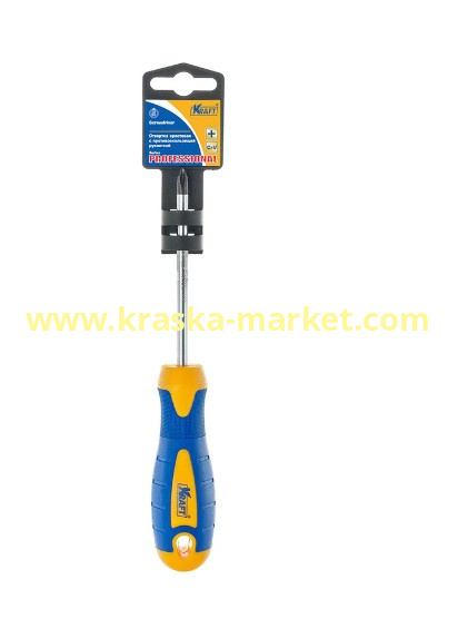 Отвертка крестовая Kraft РН1х150 мм