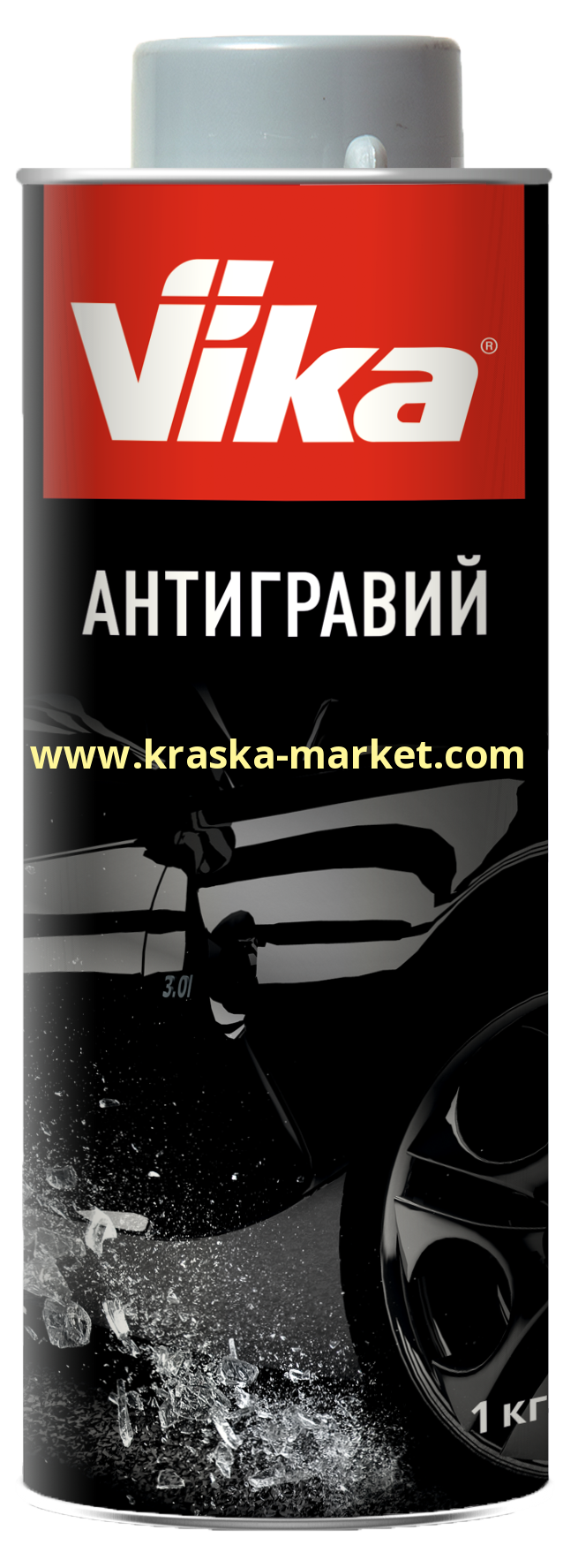 Антигравийное покрытие. Цвет: серый. Объем(м3): 1,0 кг. Производитель: Vika.