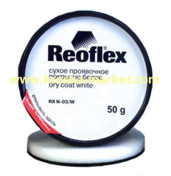 Сухое проявочное покрытие. Цвет: белый. Объем(м3): 50 гр. Производитель: Reoflex.