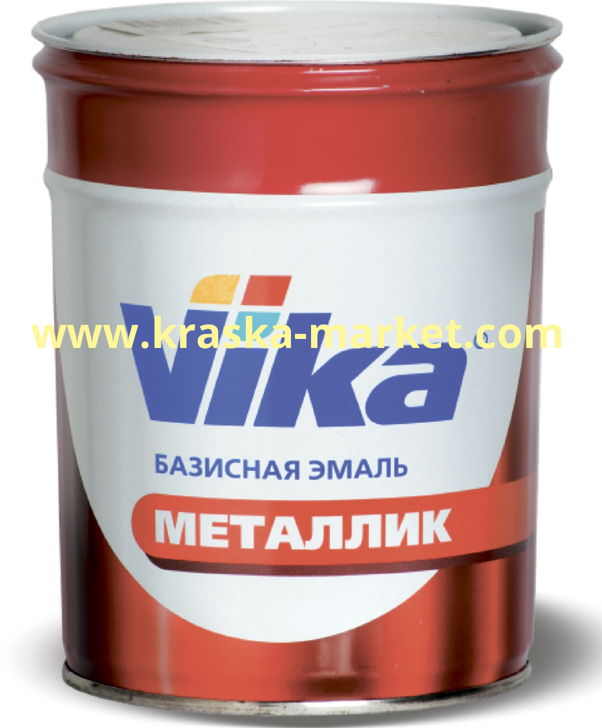 Базовая автоэмаль металлик, цвет: Hyundai PGU White Crysta. Упаковка: 0,9кг. Торговая марка: Вика.