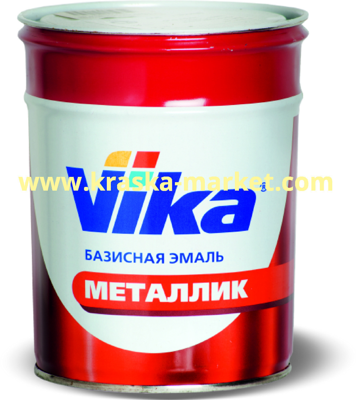 Базовая автоэмаль металлик, цвет: 366 лайм lada vesta. Упаковка: 0,9кг. Торговая марка: Вика.