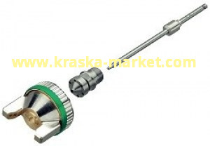 Сменный комплект дюз (головка, сопло, игла) 1,4мм для KLС HVLP. Артикул: 32748. Производитель: Sata.