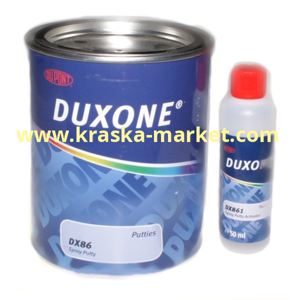 Шпатлевка жидкая DX86. Фасовка: 1,0л. Бренд: Duxone.