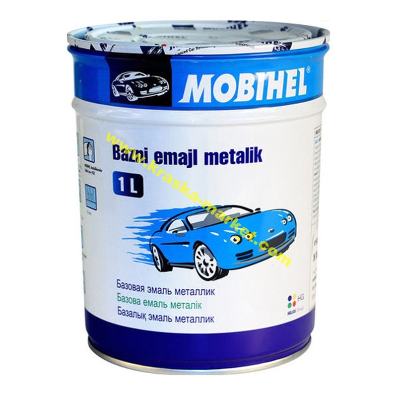 Базовая автоэмаль металлик. Цвет: daewoo 97k blue. Объем(м3): 1,0кг. Производитель: Mobihel.
