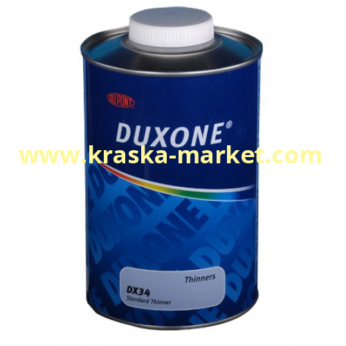 Разбавитель акриловый стандартный  DX34. Фасовка: 1,0л. Бренд: Duxone.