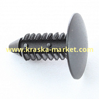 10004-1 GM, Ford 388577S, W705589S300, 6030441, 1595864, 1605396,11569768 (черная) клипса 8x20x18mm