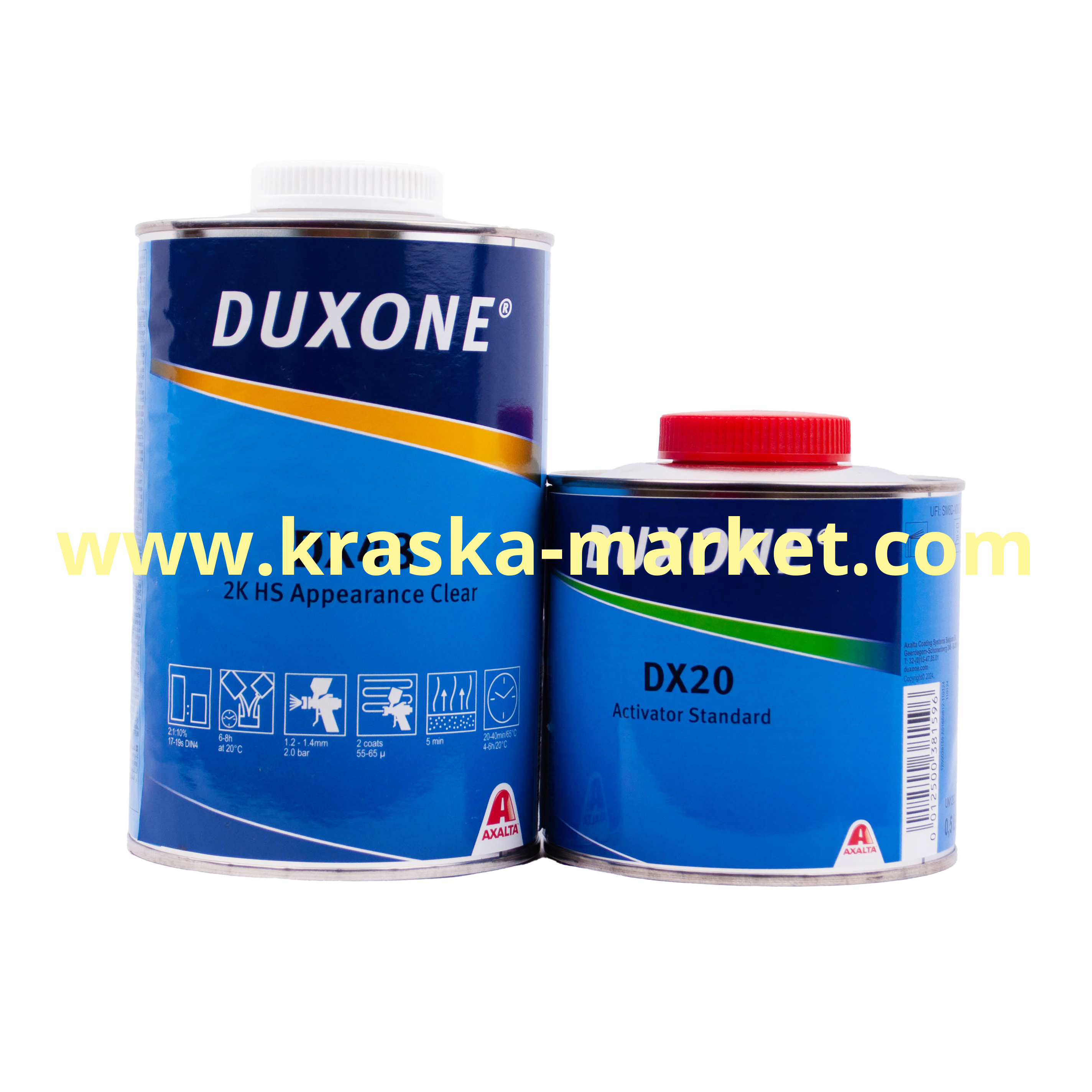 Лак акриловый DX48. Объем(м3): 1,0л+0,5л. Бренд: Duxone.