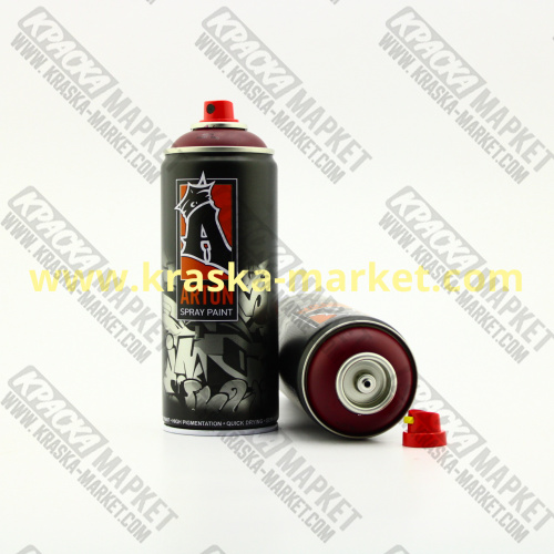 Краска для граффити ARTON. Цвет: № A308  Ruby Red. Объем(м3): 520 мл. Производитель: ARTON.