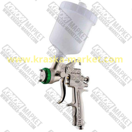 Краскопульт для финиш-окраски WALMEC НVLP. Сопло: 2,5 мм. Артикул: 46025. Производитель: Walcom.