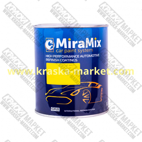 Базовая автоэмаль металлик. Цвет: CHEVROLET/DAEWOO UMO /  Ultramarine Blue Объем(м3): 1,0 л. Производитель: Miramishi.