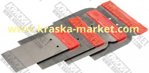 Набор стальных шпателей 50-80-100-120 мм. Упаковка: 4 шт. Артикул: 1011-H4. Торговая марка: Stayer.