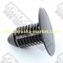 10002-1  GM 1619321 (черная) клипса крепления обшивки 11x21,5x25mm