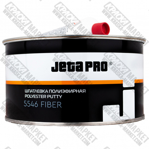 Шпатлёвка Стекловолокно (FIBER) 5546. Вес(кг): 1,8 кг. Торговая марка: JetaPro.