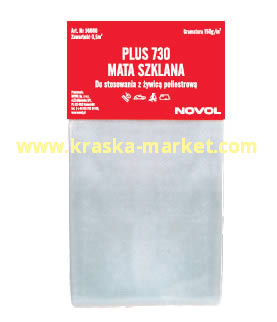 Стекломат PLUS 730. Размер: 150 г/см³ Х 0,5м². Торговая марка: Новол.