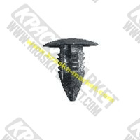 10985-1 BMW 51488181420 черная клипса 8.9x19.8x18.9mm