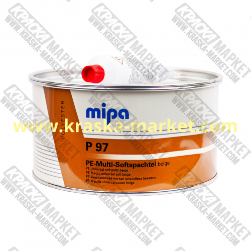 Шпатлевка универсальная мягкая бежевая P 97 PE-Multi-Softspachtel. Объем(м3): 1,0кг. Артикул: 292620000. Производитель: Mipa.
