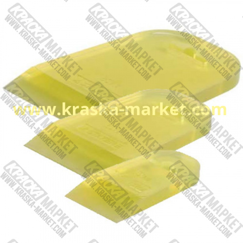 Набор прозрачных резиновых шпателей (40-60-80мм). Упаковка: 3 шт. Артикул: 10155-Н3. Торговая марка: Stayer.