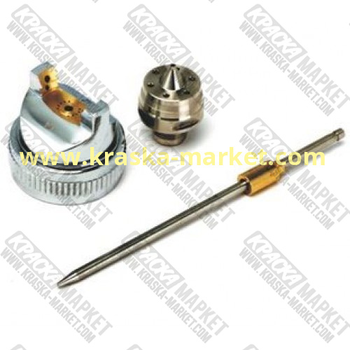 Сменный комплект дюз (головка, сопло, игла) 1,4мм для W-400. Производитель: VOYLET.