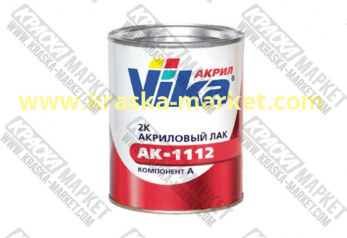 Лак акриловый АК-1112. Фасовка: 0,85л. Торговая марка: Вика.