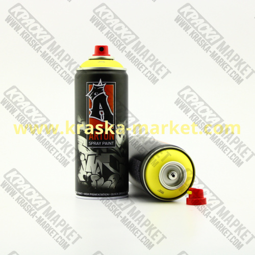 Краска для граффити ARTON. Цвет: № A102 Lemon. Объем(м3): 520 мл. Производитель: ARTON.