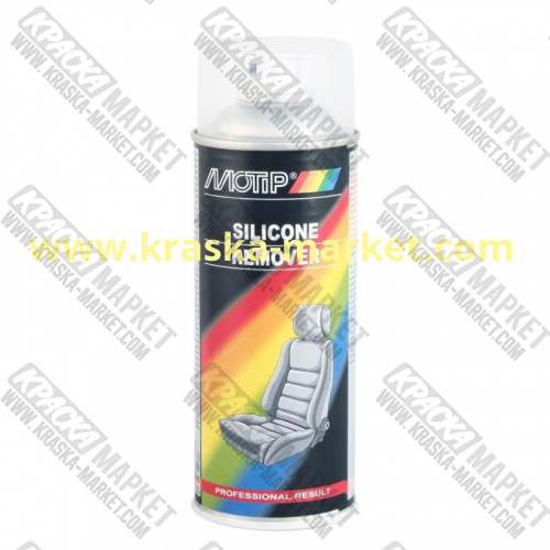 Антисиликон/обезжириватель в аэрозольном баллоне. Объем(м3): 0,4л. Артикул: 00187. Производитель: Мотип.