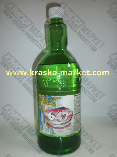 Растворитель 647. Объем(м3): 0,5 л. Торговая марка: МОЖХИМ.