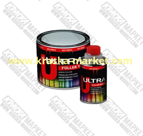 Грунт антикоррозийный эпоксидный ULTRA FÜLLER Epoxy 500 2+1. Объем(м3): 0,5л грунт + 0,25л отвердитель. Торговая марка: Новол.