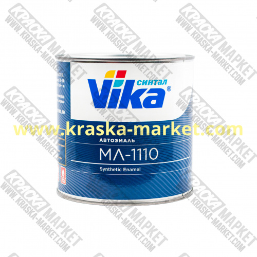Синтетическая  автоэмаль МЛ-1110, цвет: 428 медео. Упаковка: 0,8кг. Торговая марка: Вика.