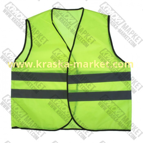 Жилет светоотражающий XL (салатовый)