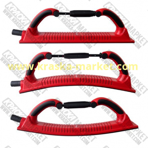 Регулируемый шлифок на липучке 14 отверстий. Размер: 70х400 мм. Бренд: ABREX-SYSTEM.