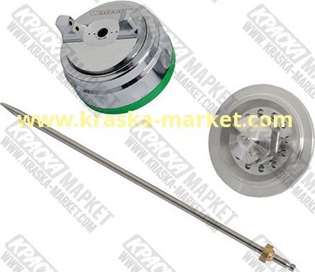 Набор для краскораспылителей  1,4 мм (головка с крышкой, сопло,игла). Артикул: 956014. Производитель: Walmec.