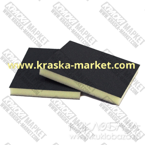 Двусторонняя абразивная губка 220 Ultra Fine Hanko Sponge 114*140*10мм