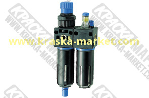 Фильтр регулятор конденсата с лубрикатором. Степень очистки: 20 мкм. Артикул: 61151. Производитель: Walmec.