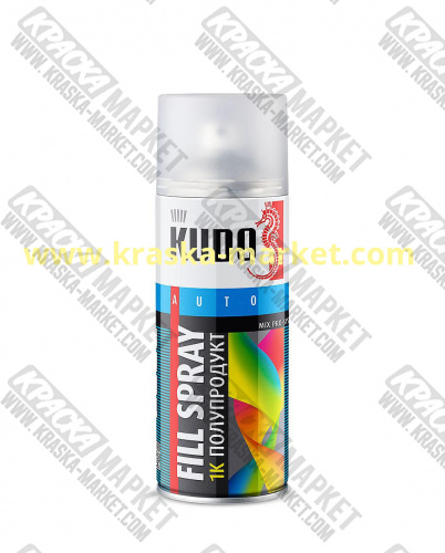 Полупродукт универсальный 1К FILL SPRAY. Торговая марка: KUDO.