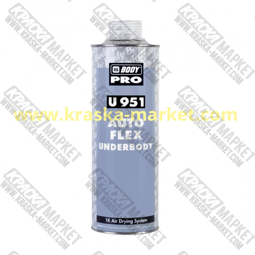 Антикоррозийный состав 951 Autoflex Цвет: серый. Упаковка: 1 л. Торговая марка:  BODY