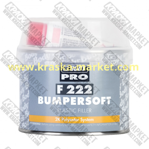 Шпатлевка для бампера BUMPERSOFT. Упаковка: 0,25 кг. Торговая марка: BODY.