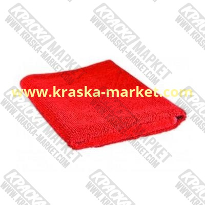 Салфетка микрофибра 40*40 см  красная BRAYT